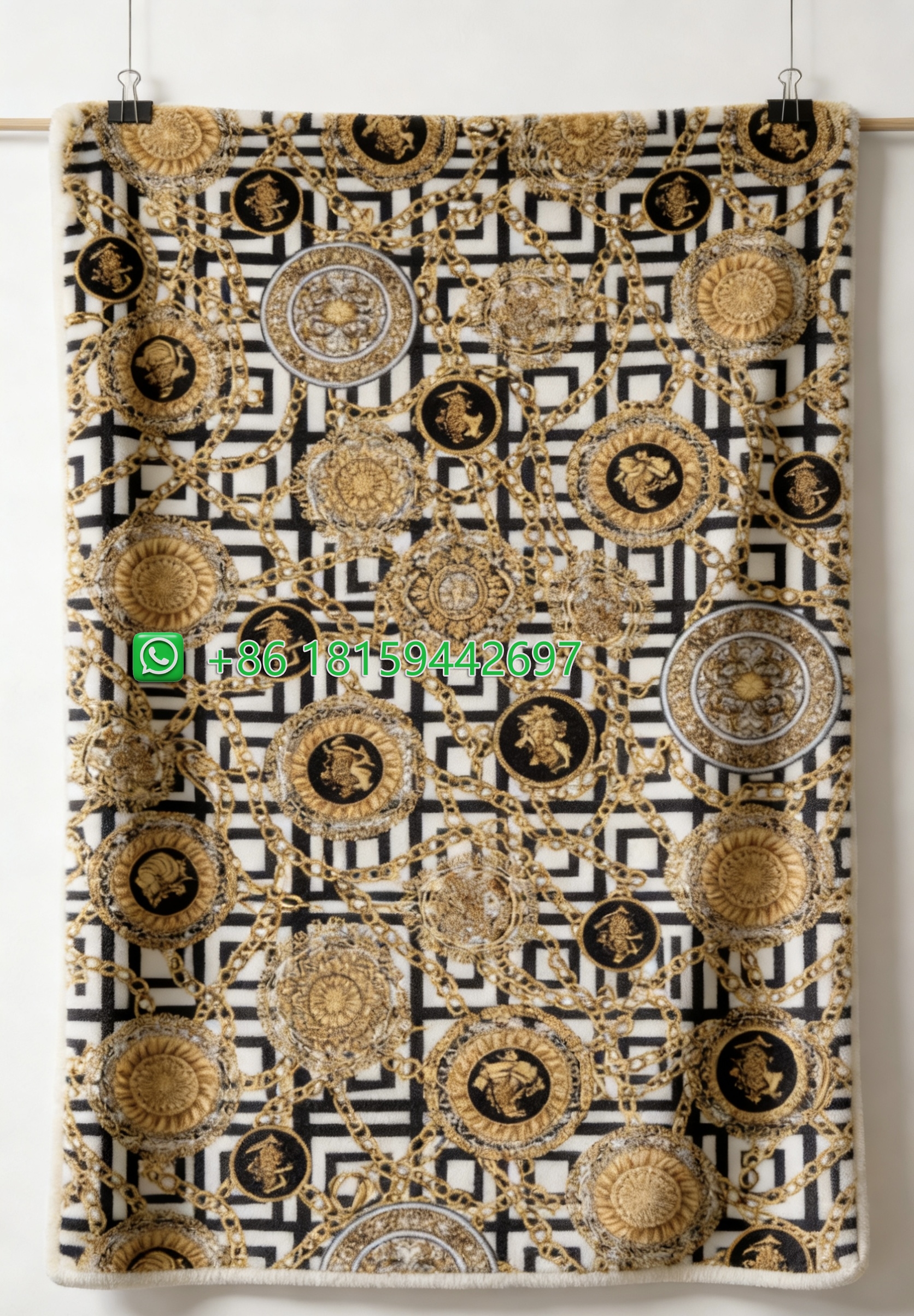 Versace Throw Blankets
